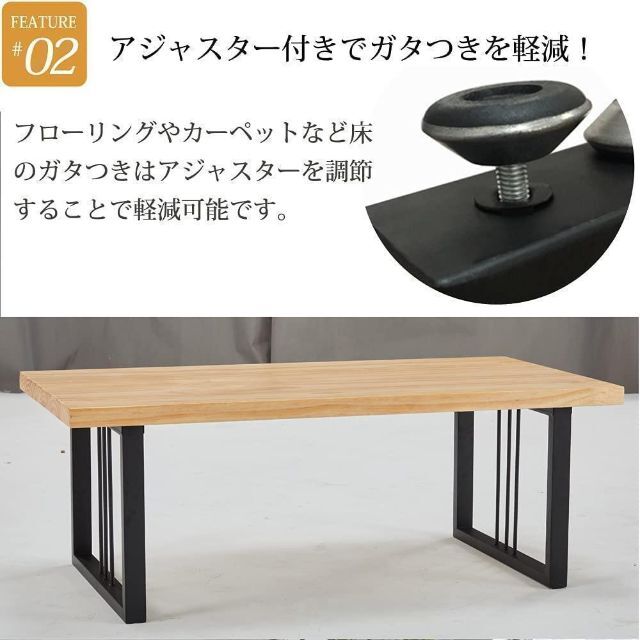 テーブル脚 ダイニング テーブル アイアンレッグ DIY　(H2型6347) 6