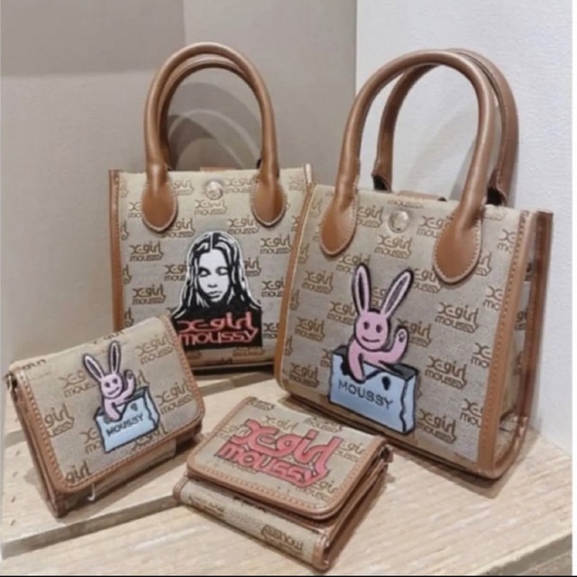 moussy - 即完売♡MOUSSY×x-girl♡XG MONOGRAM バッグ♡レッドの通販 moussy - 即完売♡MOUSSY×x-girl♡XG MONOGRAM バッグ♡レッドの通販