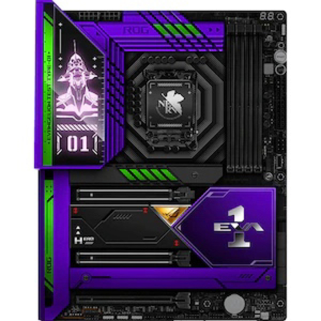 ASUS(エイスース)のASUS ROG MAXIMUS Z690 HERO EVA Edition スマホ/家電/カメラのPC/タブレット(PCパーツ)の商品写真