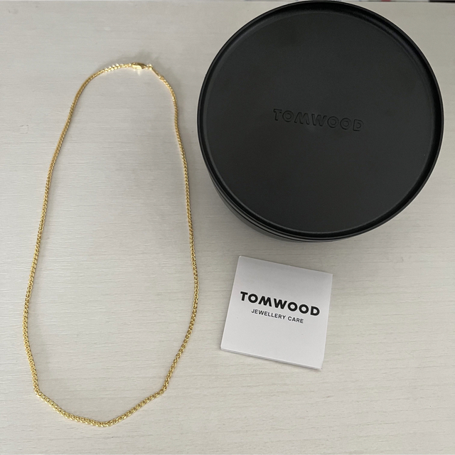 TOMWOOD トムウッド Spike スパイクChainネックレス ゴールド