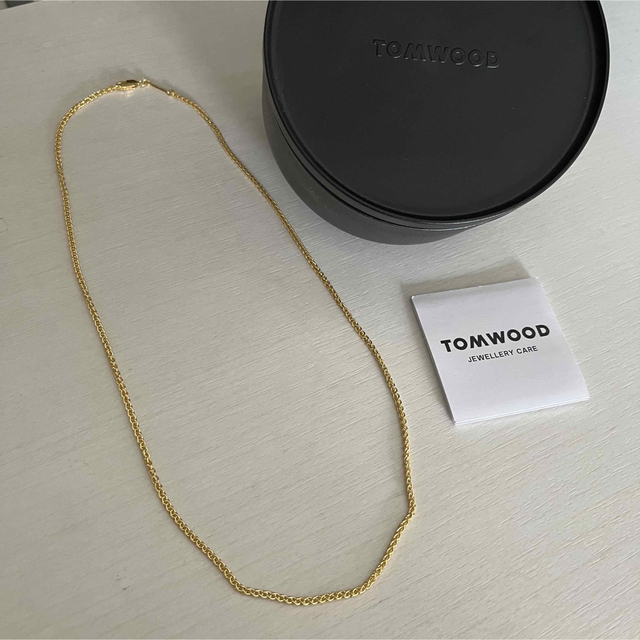 TOMWOOD トムウッド Spike スパイクChainネックレス ゴールド-