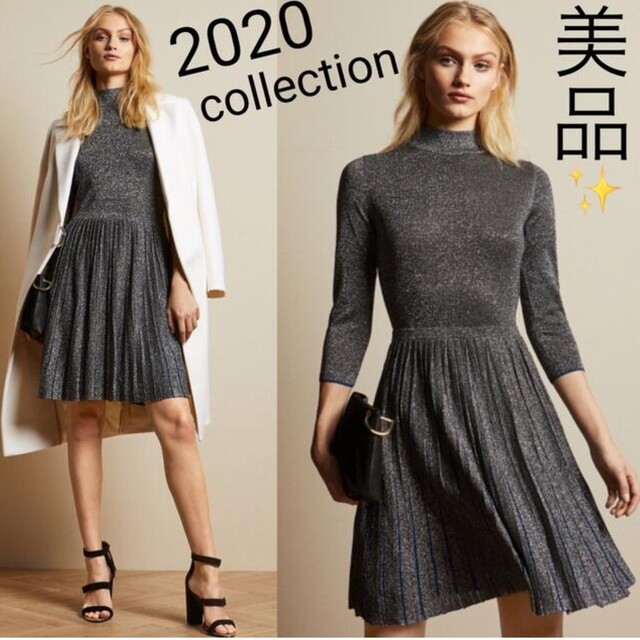 ワンピースTED BAKER サイズ 2  ラメワンピース