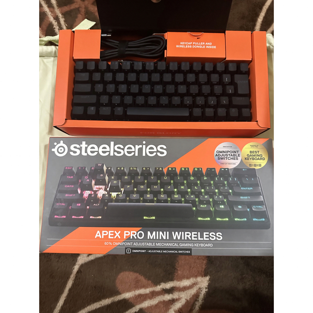 Steelseries ゲーミングキーボードApex Pro Mini 無線