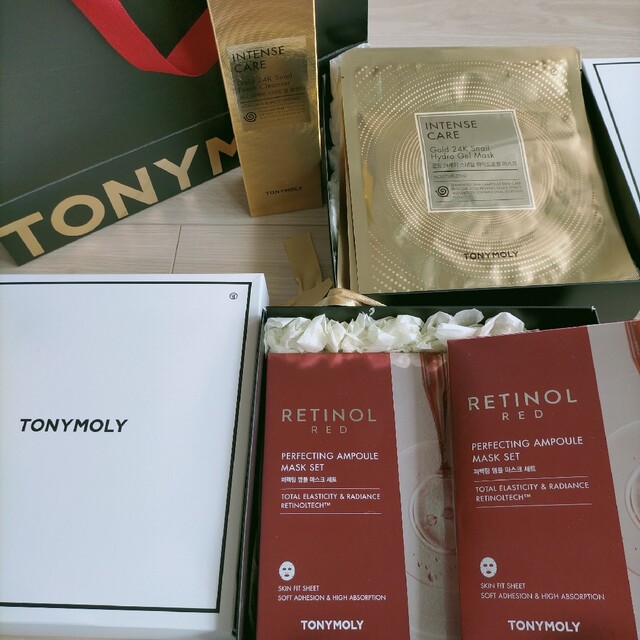 【TONYMOLY】トニーモリーマスク 美肌 パック・クレンジング セット