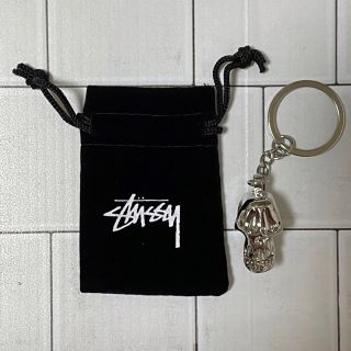 ステューシー(STUSSY)の【ほっしー様】stussy ステューシー　SKULL KEYCHAIN  (キーホルダー)