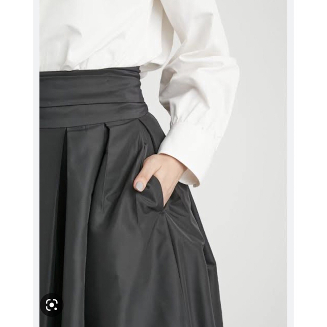 Lily Brown(リリーブラウン)のLILY BROWN /リリーブラウン　フレアスカート　ブラック レディースのスカート(ロングスカート)の商品写真
