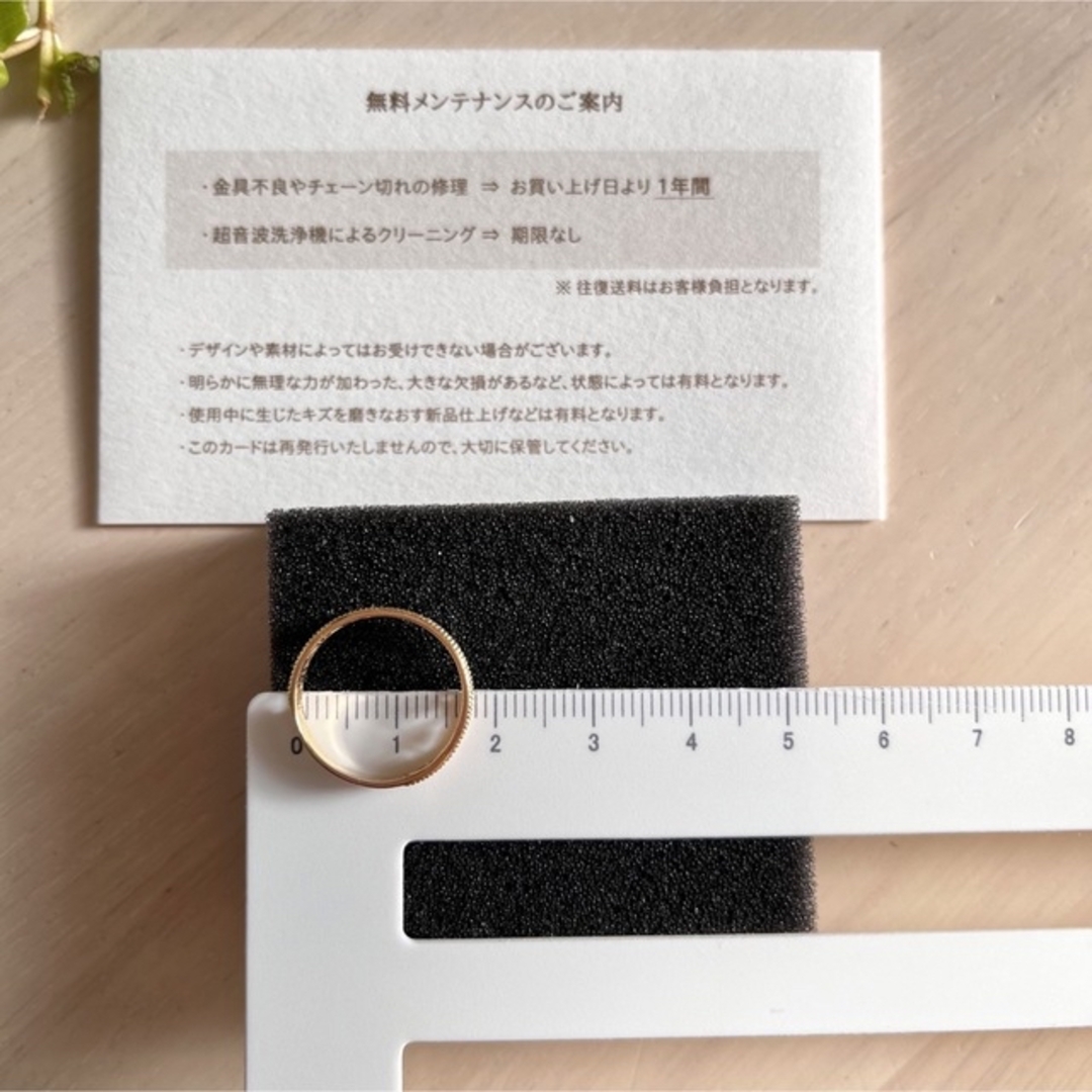 Orefice Capri Ring K18 カプリ リング 0.01ct 指輪