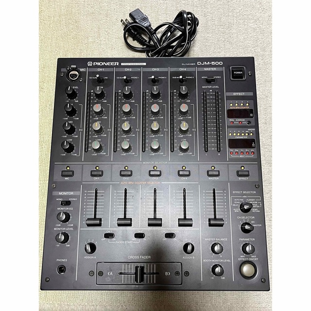 Pioneer DJM-500 動作確認済み メンテ品 送料込み DJミキサー www ...