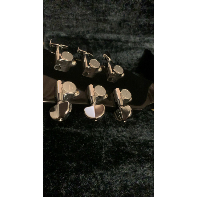 ESP(イーエスピー)の【希少】エレキギター　ESP × OVERDRIVE  紗理奈　ブラックリリィ 楽器のギター(エレキギター)の商品写真