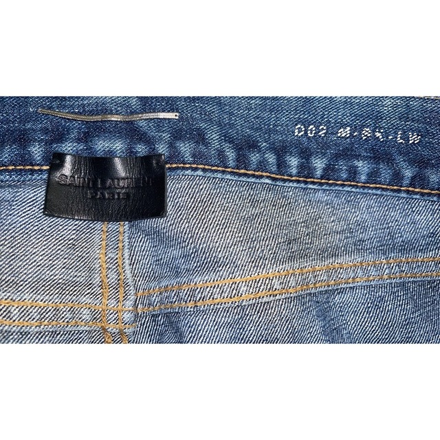 Saint Laurent サンローランクラッシュ加工デニム