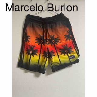 マルセロブロン(MARCELO BURLON)のMarcelo Burlon マルセロブロン　ハワイアンパンツ(ショートパンツ)