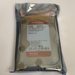 Western Digital製HDD WD40EFRX 4TB SATA600(PC周辺機器)