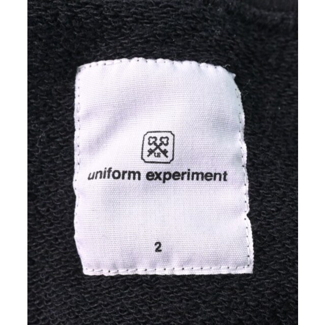 uniform experiment - uniform experiment パーカー 2(M位) 黒 【古着