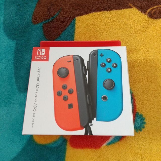 【純正】【未使用品】JOY-CON (L)/(R) ネオンレッド/ネオンブルー