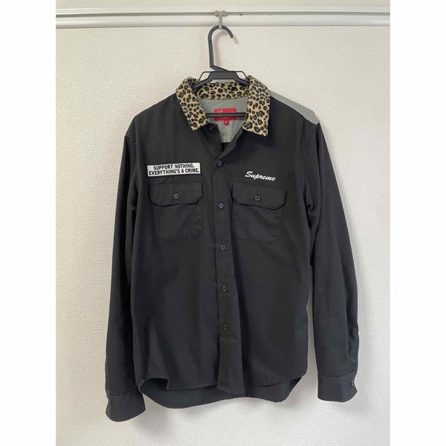 supremeワークシャツ レオパード ずっと気になってた 8160円 www