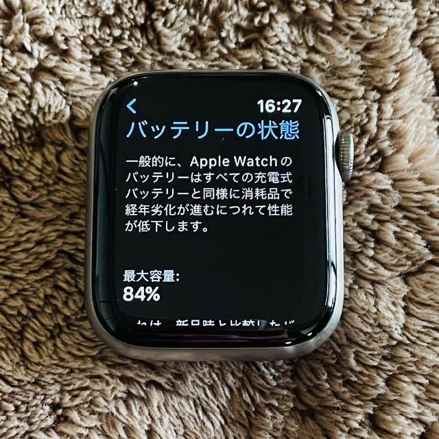 超希少 Apple Watch series6 44mm チタニウム A2376 | www.innoveering.net