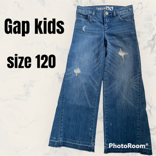 ギャップキッズ(GAP Kids)のgap kids  ギャップ　デニム　ジーンズ　ジーパン　120センチ　ワイド(パンツ/スパッツ)