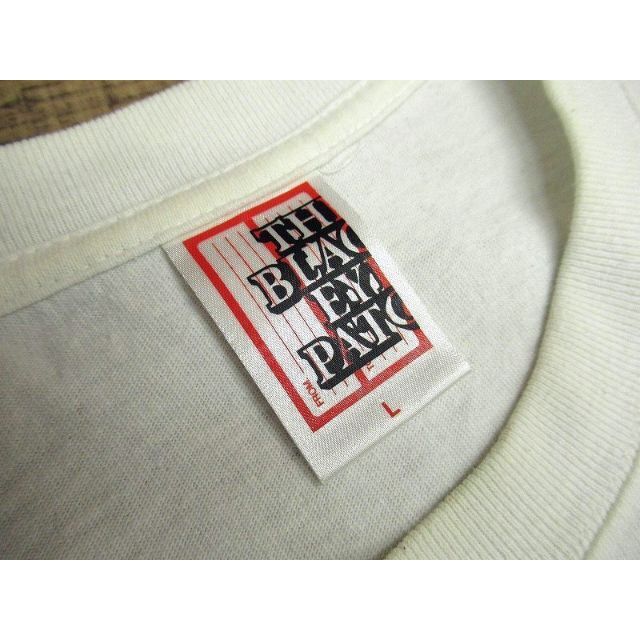 G② 日本製 ブラックアイパッチ カレッジ アーチ ロゴ 半袖 Tシャツ 白 Lの通販 by raku 2nd shop｜ラクマ