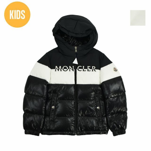 MONCLER(モンクレール)の【BLACK】モンクレール ダウンジャケット キッズ キッズ/ベビー/マタニティのキッズ服女の子用(90cm~)(ジャケット/上着)の商品写真