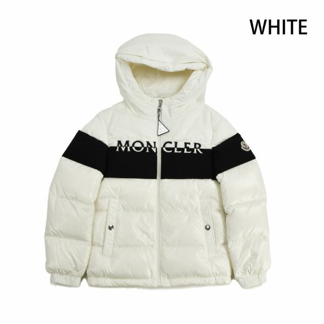 MONCLER(モンクレール)の【BLACK】モンクレール ダウンジャケット キッズ キッズ/ベビー/マタニティのキッズ服女の子用(90cm~)(ジャケット/上着)の商品写真