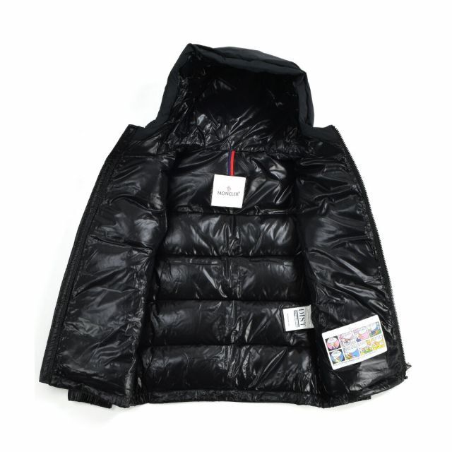 MONCLER(モンクレール)の【BLACK】モンクレール ダウンジャケット キッズ キッズ/ベビー/マタニティのキッズ服女の子用(90cm~)(ジャケット/上着)の商品写真