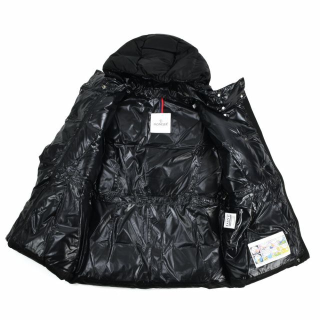 MONCLER(モンクレール)の【BLACK】モンクレール ダウンジャケット キッズ キッズ/ベビー/マタニティのキッズ服女の子用(90cm~)(ジャケット/上着)の商品写真