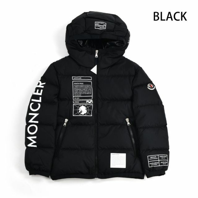MONCLER - 【BLACK】モンクレール ダウンジャケット キッズの通販 by
