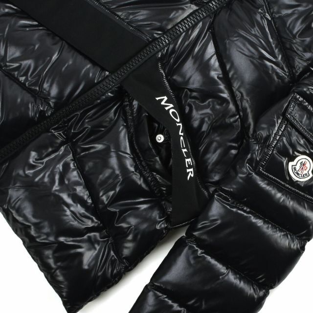 MONCLER(モンクレール)の【BLACK】モンクレール ダウンジャケット キッズ キッズ/ベビー/マタニティのキッズ服女の子用(90cm~)(ジャケット/上着)の商品写真