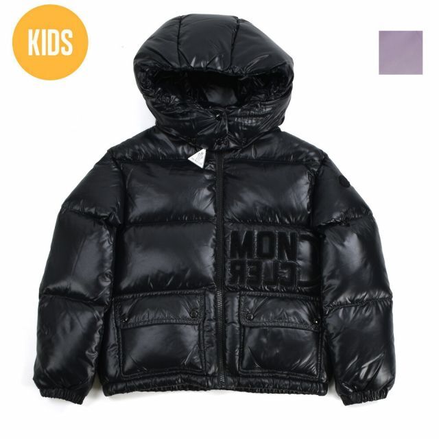 MONCLER(モンクレール)の【PURPLE】モンクレール ダウンジャケット キッズ キッズ/ベビー/マタニティのキッズ服女の子用(90cm~)(ジャケット/上着)の商品写真