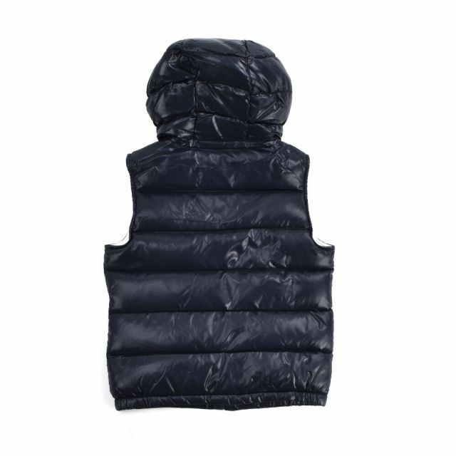 MONCLER(モンクレール)の【DARK NAVY】モンクレール ダウンベスト キッズ キッズ/ベビー/マタニティのキッズ服女の子用(90cm~)(ジャケット/上着)の商品写真