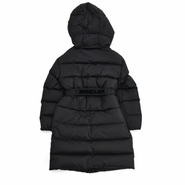 MONCLER(モンクレール)の【BLACK】モンクレール ダウンコート キッズ キッズ/ベビー/マタニティのキッズ服女の子用(90cm~)(ジャケット/上着)の商品写真