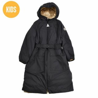 モンクレール(MONCLER)の【BLACK】モンクレール ダウンコート キッズ(ジャケット/上着)