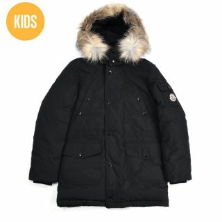 モンクレール(MONCLER)の【BLACK】モンクレール ダウンコート キッズ(ジャケット/上着)