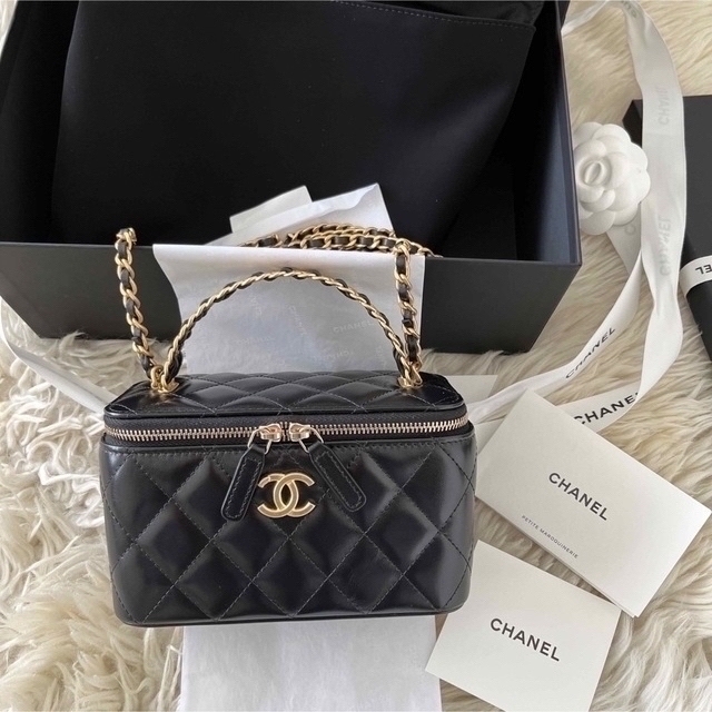 CHANEL(シャネル)の💖CHANEL 💖希少　シャネル　ヴァニティ　ケース新品23P レディースのバッグ(ハンドバッグ)の商品写真