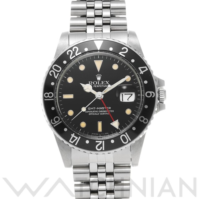 訳あり商品 ROLEX - 腕時計 メンズ ブラック 84番台(1983年頃製造) 16750 ROLEX ロレックス 中古 腕時計(アナログ)