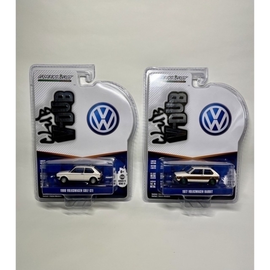 レア❗️グリーンライトVW GOLF GTI  & RABBITグリーンマシーン