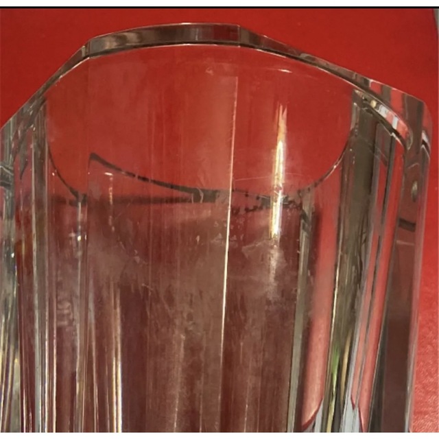Baccarat(バカラ)の【ワケあり】バカラ　ディアン  大型サイズ　花瓶　フラワーベース インテリア/住まい/日用品のキッチン/食器(グラス/カップ)の商品写真