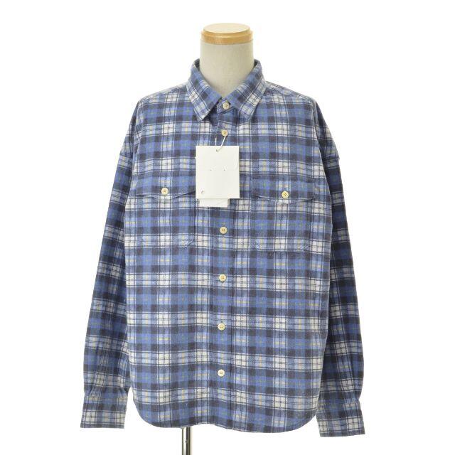 【VISVIM】23SS PIONEER KHADI CHECK L/S シャツ表地綿100％付属品