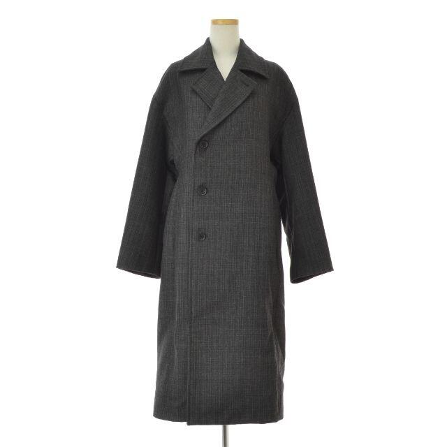 【AURALEE】BLUEFACED WOOL DOUBLE CLOTHCOATダークグレー系コンディション