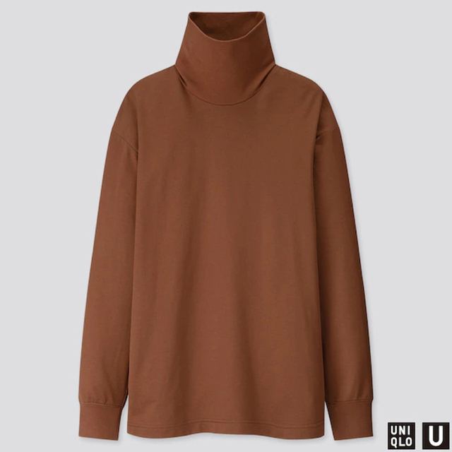 UNIQLO(ユニクロ)のUNIQLO U ユニクロユー タートルネックT 長袖 メンズのトップス(Tシャツ/カットソー(七分/長袖))の商品写真