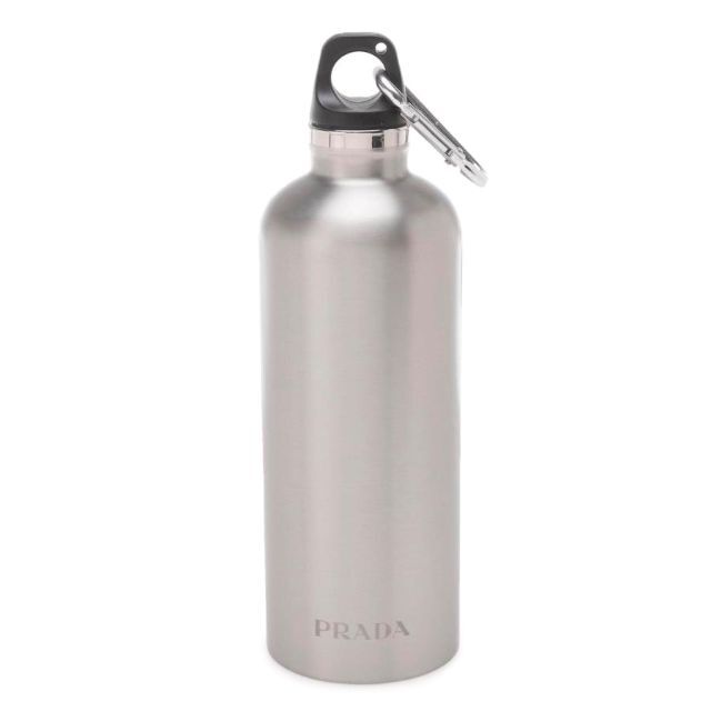 新品正規品 PRADA ロゴ ステンレス 保温 ウォーターボトル