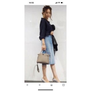 マウジー(moussy)のデニムスカート dori様専用(ひざ丈スカート)