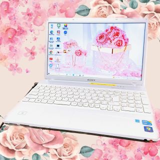 バイオ(VAIO)の早い者勝ち✨Corei3/大容量500GB‼カメラ付/オフィス/ノートパソコン✨(ノートPC)