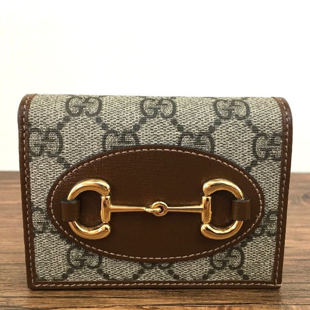 Gucci(グッチ)の未使用品 GUCCI コンパクトウォレット ホースビット 38 レディースのファッション小物(財布)の商品写真