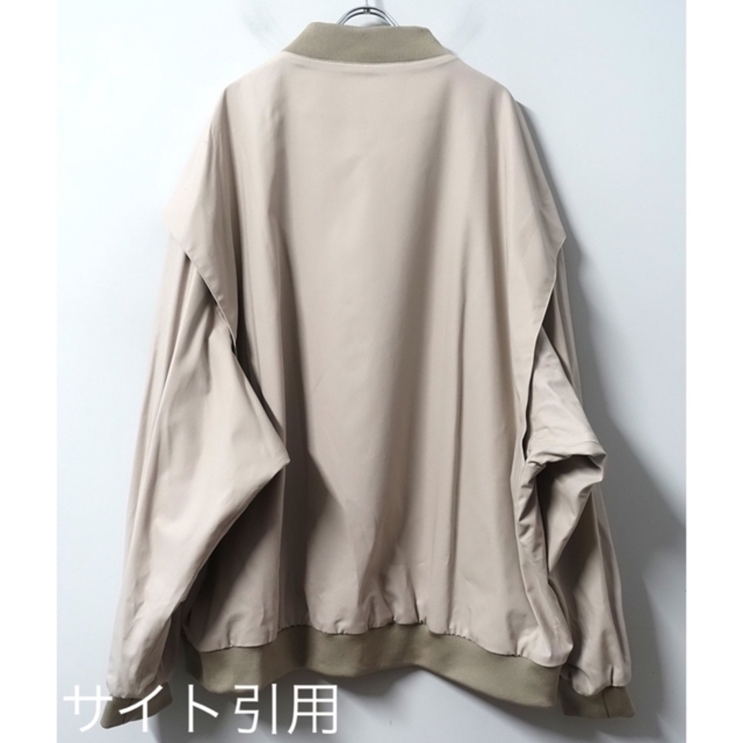 URU(ウル)のURU(ウル)/OVERSIZED ZIP UP BLOUSON メンズのジャケット/アウター(ブルゾン)の商品写真