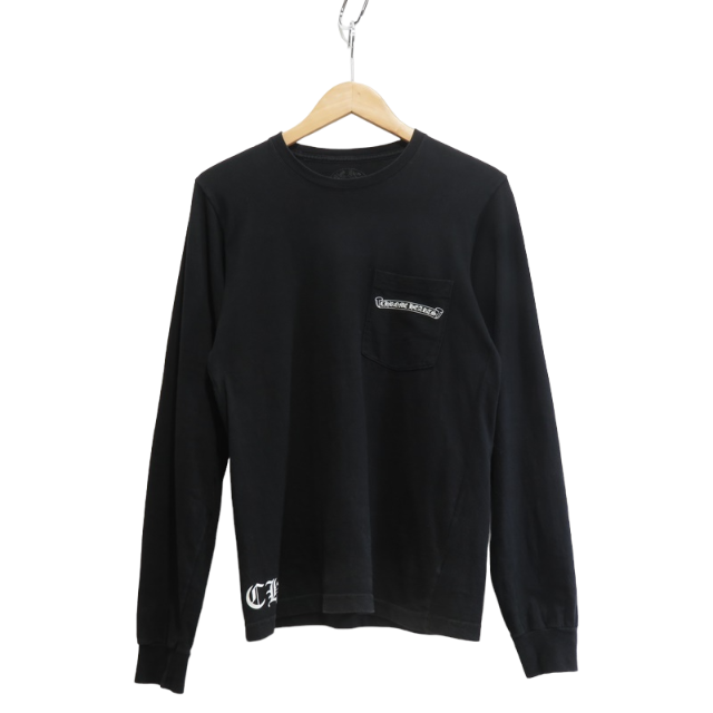 Chrome Hearts(クロムハーツ)のCHROME HEARTS CH PLUS POCKET L/S TEE メンズのトップス(Tシャツ/カットソー(七分/長袖))の商品写真