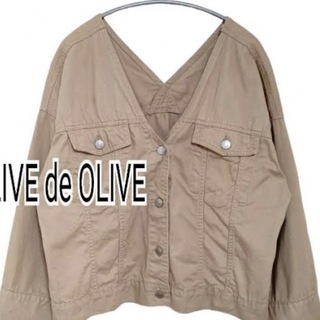 オリーブデオリーブ(OLIVEdesOLIVE)のOlive des Olive デニムジャケット(Gジャン/デニムジャケット)