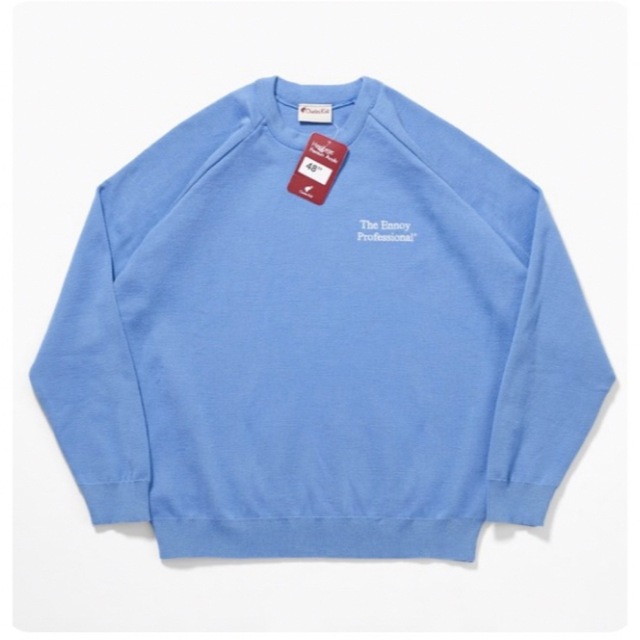 Ennoy スタイリスト私物ROUND NECK PULLOVER サイズL-