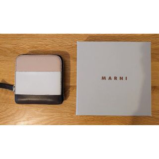 マルニ(Marni)のMARNI　ラウンドファスナー　二つ折り財布(財布)