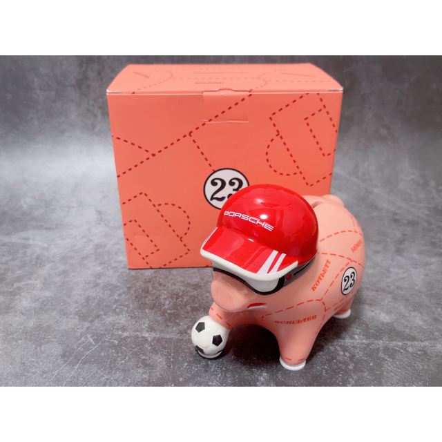 ポルシェ　ピンクピッグ　陶磁器　Porsche PINK PIG 貯金箱　レア品コレクターズアイテム